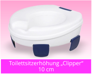 Toilettsitzerhöhung „Clipper“10 cm