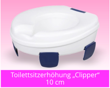 Toilettsitzerhöhung „Clipper“10 cm