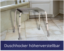 Duschhocker höhenverstellbar