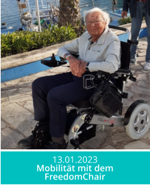 13.01.2023 Mobilität mit dem FreedomChair