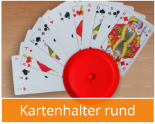 Kartenhalter rund