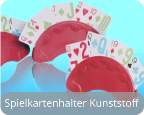 Spielkartenhalter Kunststoff