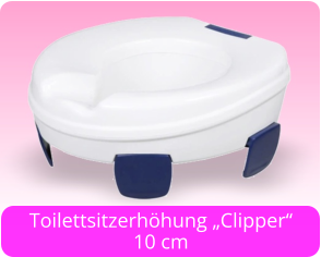 Toilettsitzerhöhung „Clipper“10 cm