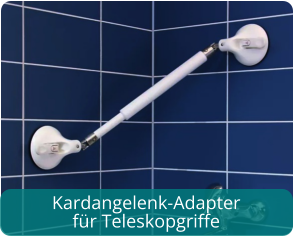 Kardangelenk-Adapter für Teleskopgriffe