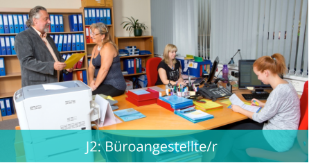 J2: Büroangestellte/r