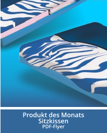 Produkt des Monats  SitzkissenPDF-Flyer