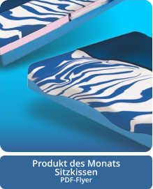 Produkt des Monats  SitzkissenPDF-Flyer