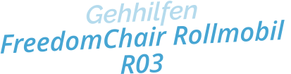 GehhilfenFreedomChair Rollmobil R03
