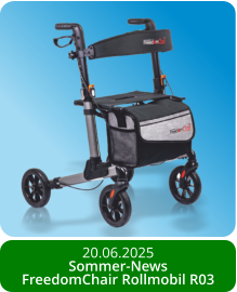 20.06.2025 Sommer-News  FreedomChair Rollmobil R03