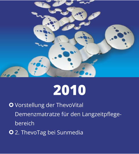 Vorstellung der ThevoVital  Demenzmatratze für den Langzeitpflege- bereich 2. ThevoTag bei Sunmedia 2010