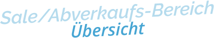 Sale/Abverkaufs-BereichÜbersicht